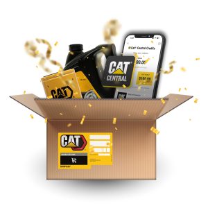 Box of genuine Cat Parts